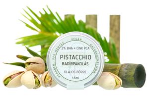 Pistacchio radírpakolás