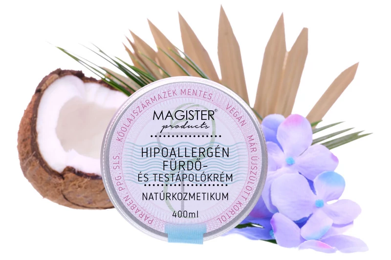 Hipoallergén fürdő-, és testápolókrém